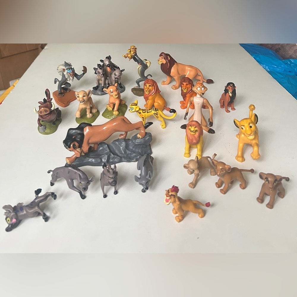 Disney Lion King NALA Timon MUFASA Simba PUMBA Figure toy Lot - Picture 2 of 6
